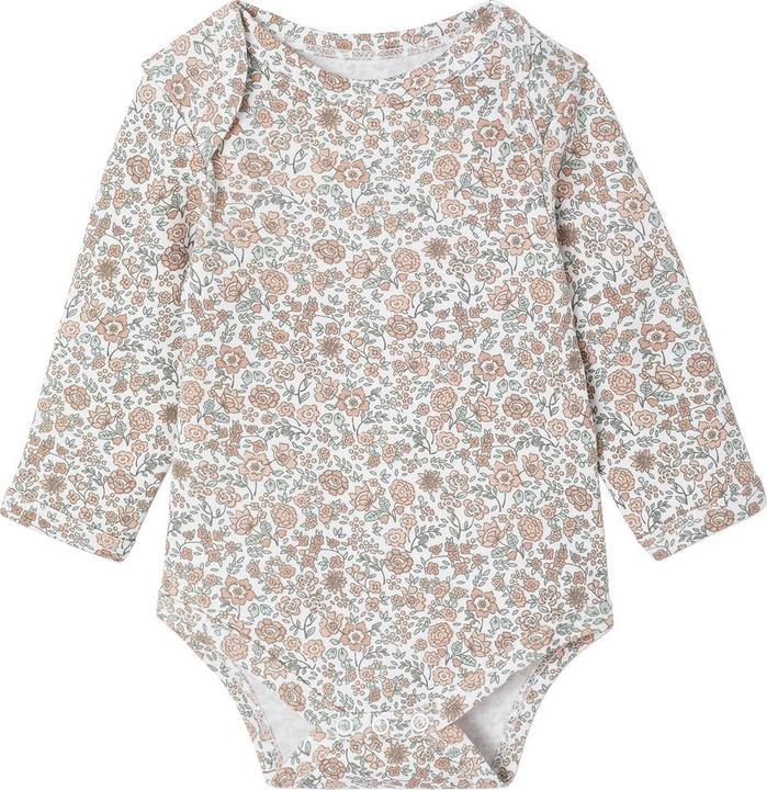 Produktbild Vertbaudet Bio-Kollektion: 5er-Pack Baby Schlupfbodys mit Blumen (74)