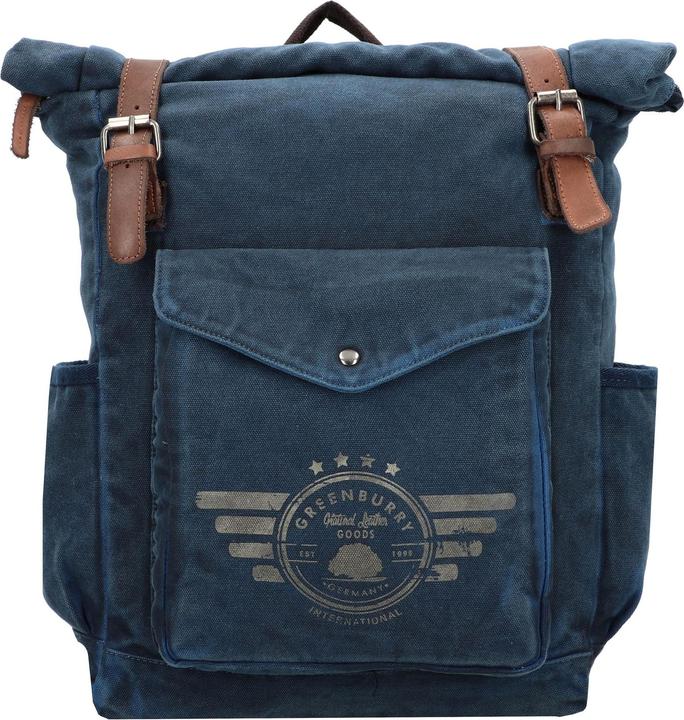 Produktbild Greenburry Kurierrucksack Vintage Aviator 5897 Backpack Blue Edition (29 l)