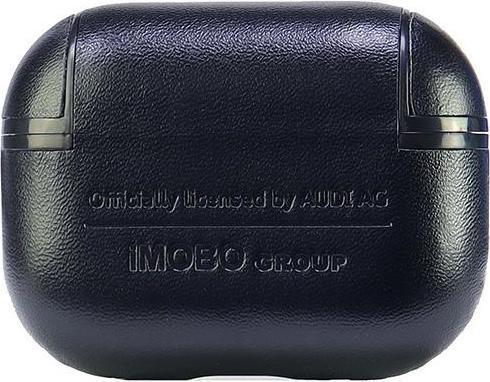 Produktbild Audi Leather Big Logo AirPods Pro 2 cover czarny/black AU-APP2-GT/D3-BK (Kopfhörer Tasche)