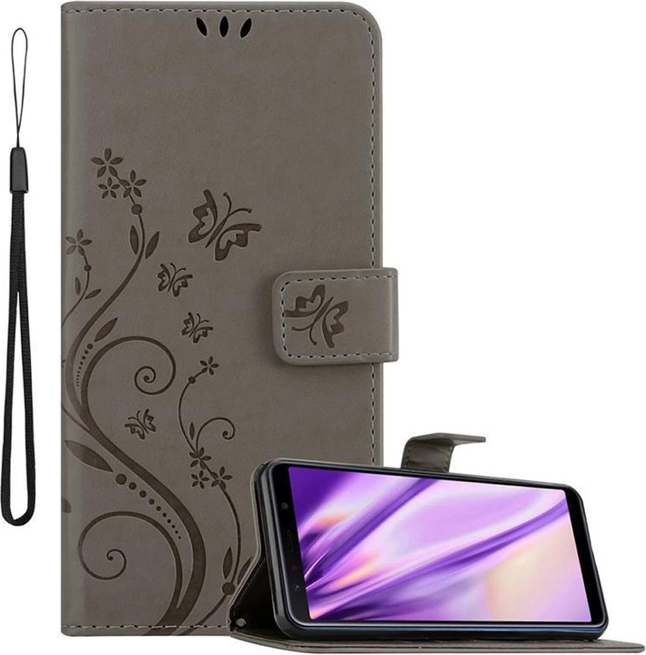 Produktbild Cadorabo Flower Book Cover (Samsung Galaxy A7 (2018))