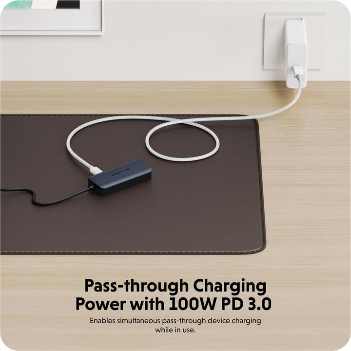 Produktbild Targus Hyper Drive Eco Smart Gen.2 USB-C 4in1 (USB-C, 4 Ports)