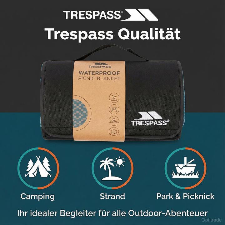 Actual product image Trespass THROW - Picknickdecke Wasserdicht