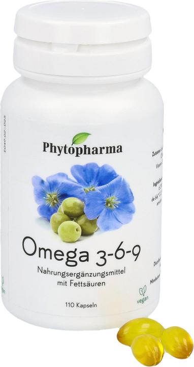Image du produit Phytopharma Oméga 3-6-9 (110 pcs, Capsules, 100 g)
