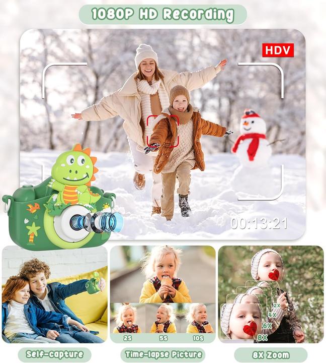 Produktbild ‎Gontence Digitalkamera für Kinder ab 3 Jahren