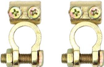 Autosolar Batterieklemmen Set Plus/Minus mit Schrauben