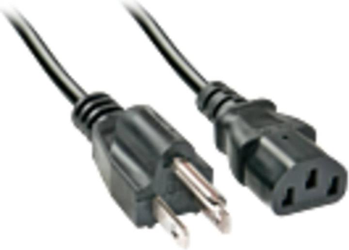 Lindy US 3 Pin an C13 Netzkabel (2 m)