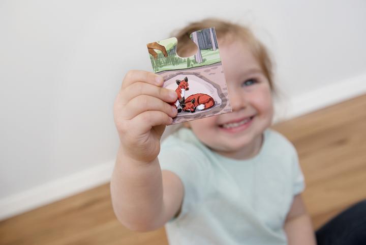 Image du produit Beleduc Puzzle de sol Découvre la forêt (40 pièces)