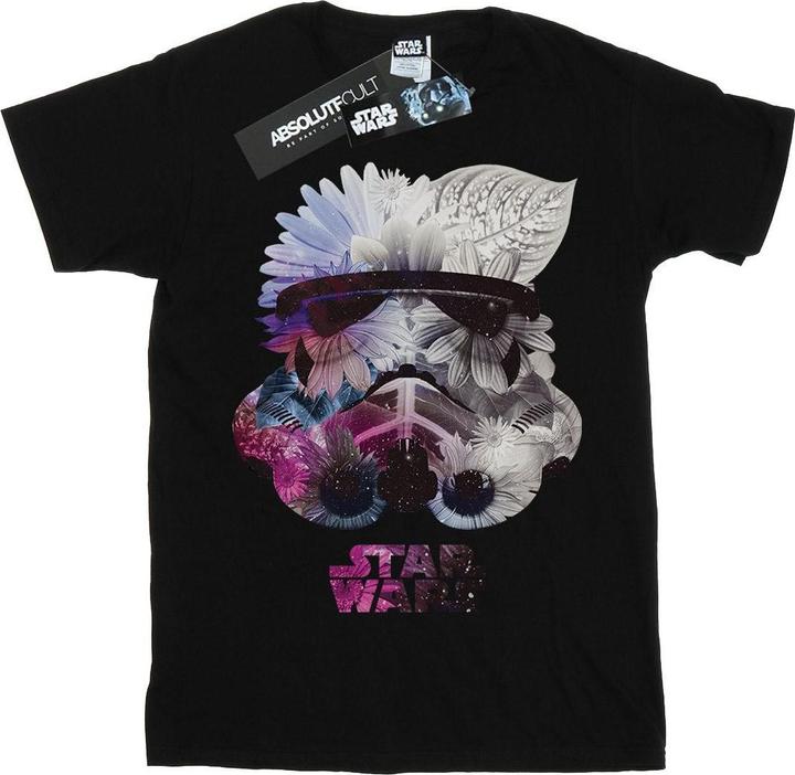 Immagine prodotto Star Wars Stormtrooper Floral Helmet Maglietta Ragazze (152, 158)