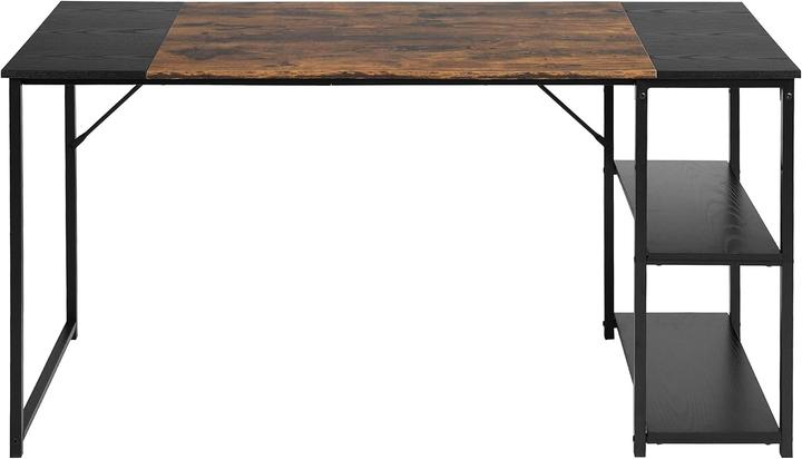 Image du produit FurnitureR Bureau à Hauteur Réglable Design Patchwork (140 x 60 x 74 cm)