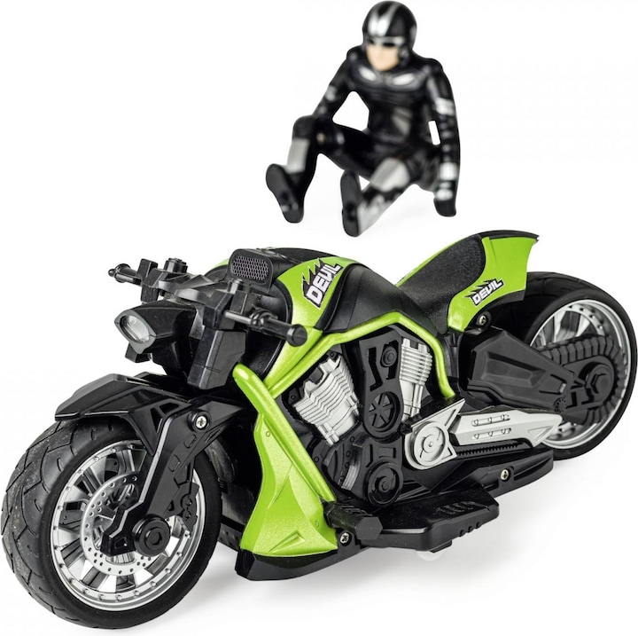 Actual product image Carson RC Devil Bike 100% RTR green