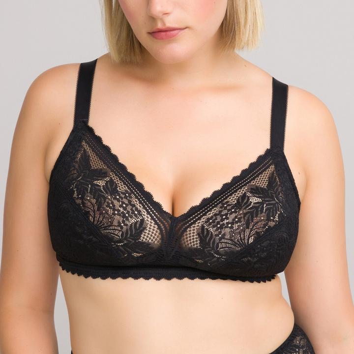 Produktbild La Redoute Collections BH JEANNE aus recycelter Spitze (75 B)