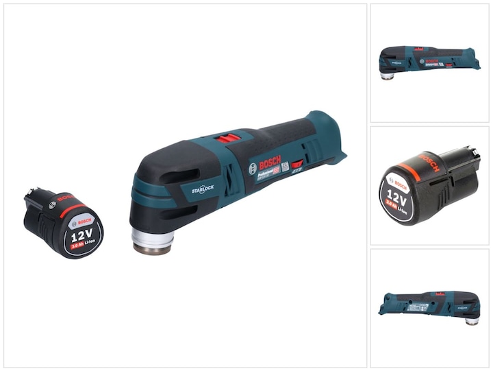 Actual product image Bosch Professional Bosch GOP 12V-28 Professional Battery Multi Cutter Starlock Brushless + 1x rechargeable battery 3.0