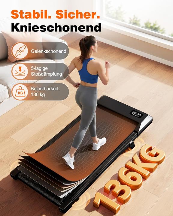 Actual product image Superun Walking Pad mit Steigung und App-Steuerung