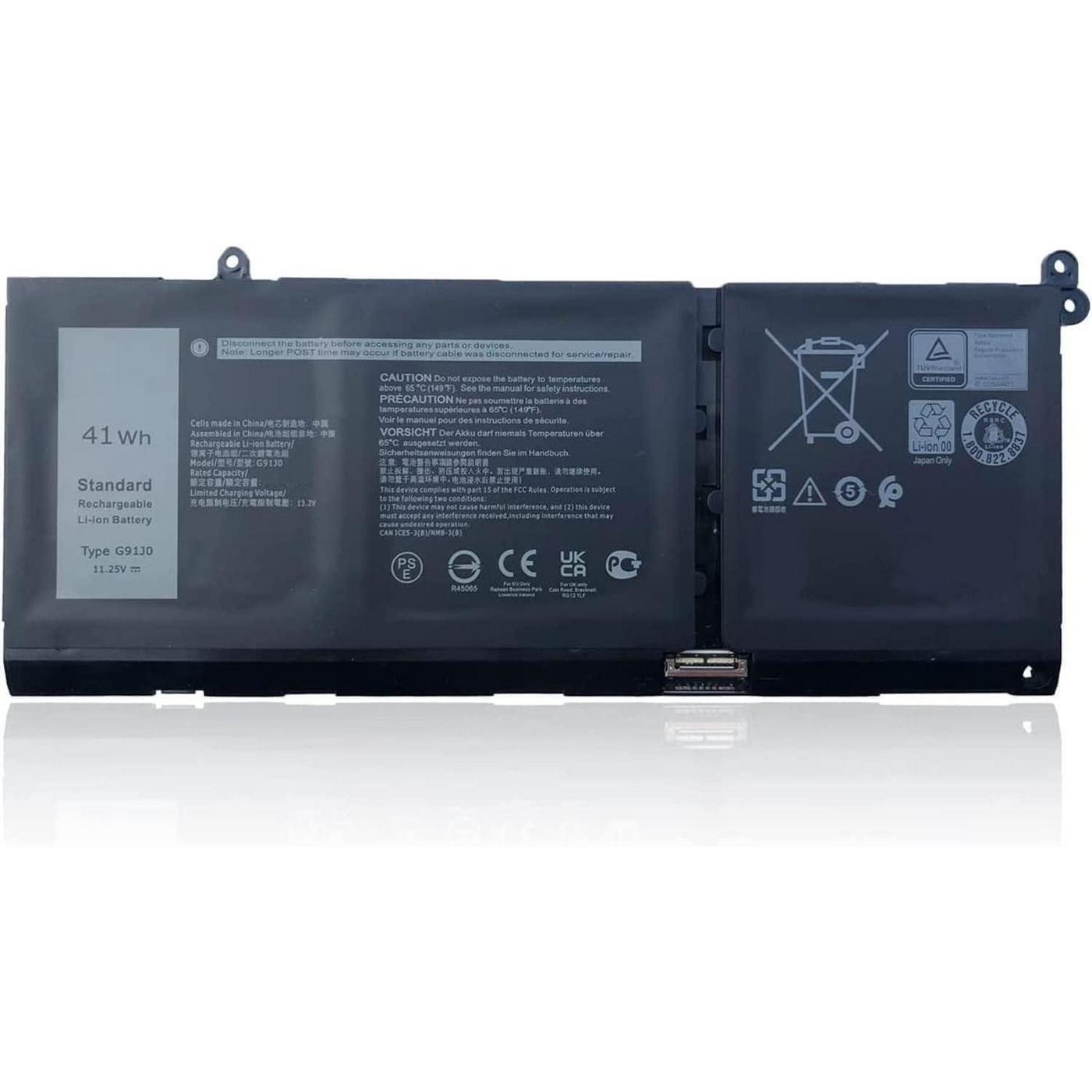 CoreParts Battery for DELL Notebook (3300 mAh), Notebook Akku, Schwarz