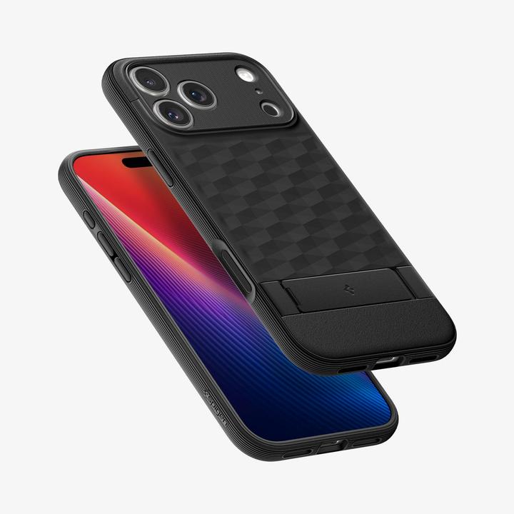 Actual product image Spigen Parallax ”S” Mag Magsafe case for iPhone 17 Pro Matte Black (Apple iPhone 17 Pro)