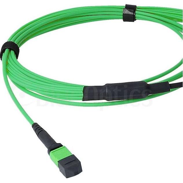 Thumbnail - BlueOptics LWL MTP/APC-8xLC/UPC Breakout Kabel OM5 20 Meter (20 m), Netzwerkkabel