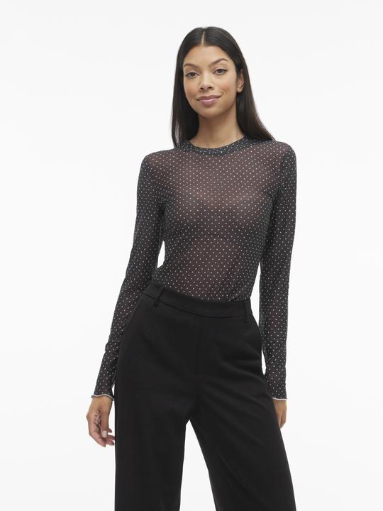 Immagine prodotto Vila VIHARLEY Mesh Oberteil mit langen Ärmeln (S)