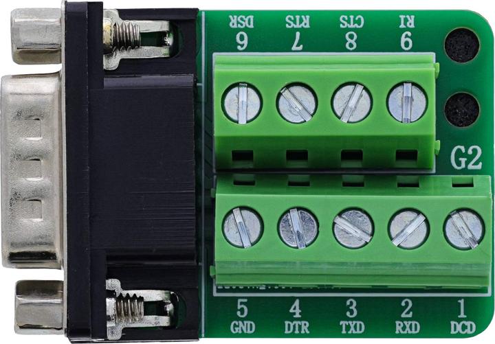 Produktbild InLine Terminalblock D-Sub 9 Stecker