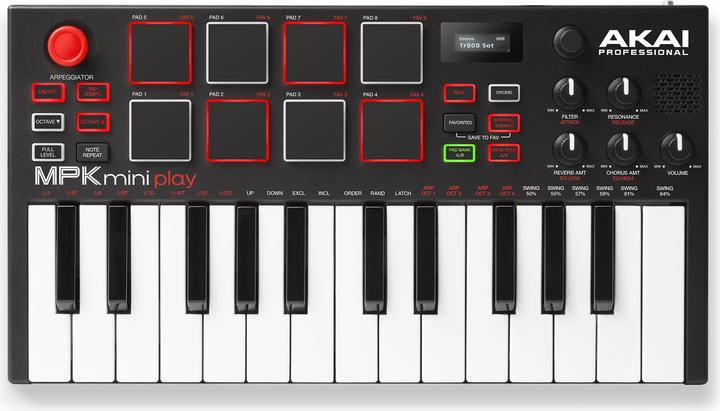 Akai Professional MPK Mini Play (Tastiera)