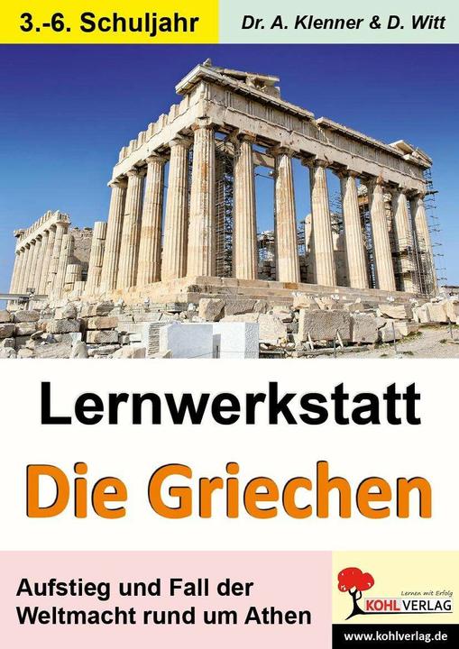 Produktbild Lernwerkstatt - Die Griechen (Deutsch, Adrian Witt Klenner, Dirk Witt, 2006)