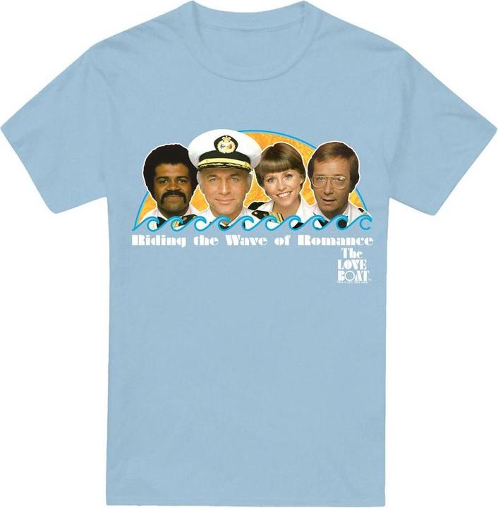 Actual product image The Love Boat Mens Wave of Romance T-Shirt (XXL)