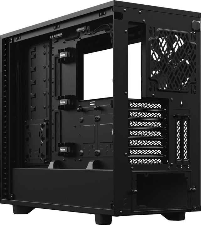 Actual product image Fractal Define 7 Black TGD (ATX, mATX, Mini-ITX, E-ATX)