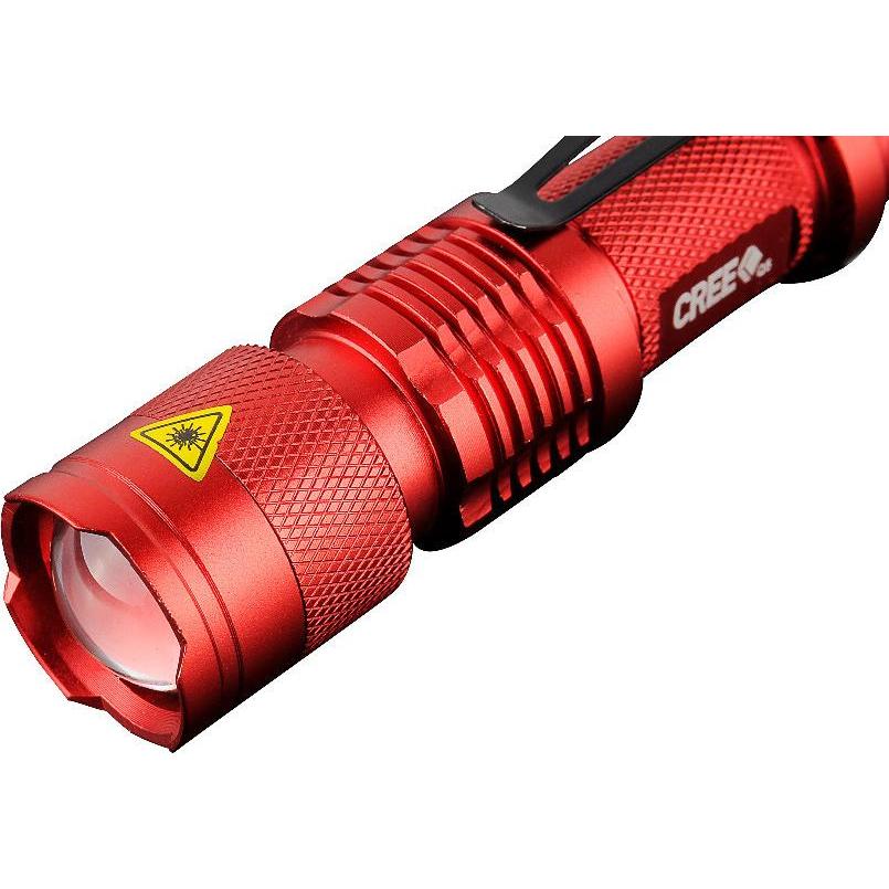 Thumbnail - JTI, Taschenlampe, LED-Taschenlampe CREE Ultrafire - Rot (13.40 cm, 300 lm)