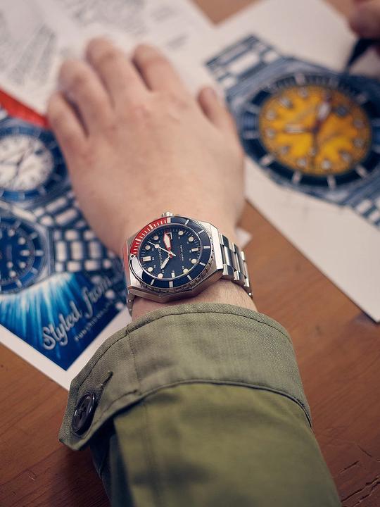 Image du produit Spinnaker SP-5081-JJ Dumas Automatique Montre Homme 44mm 30ATM (Montre de plongée, 44 mm)