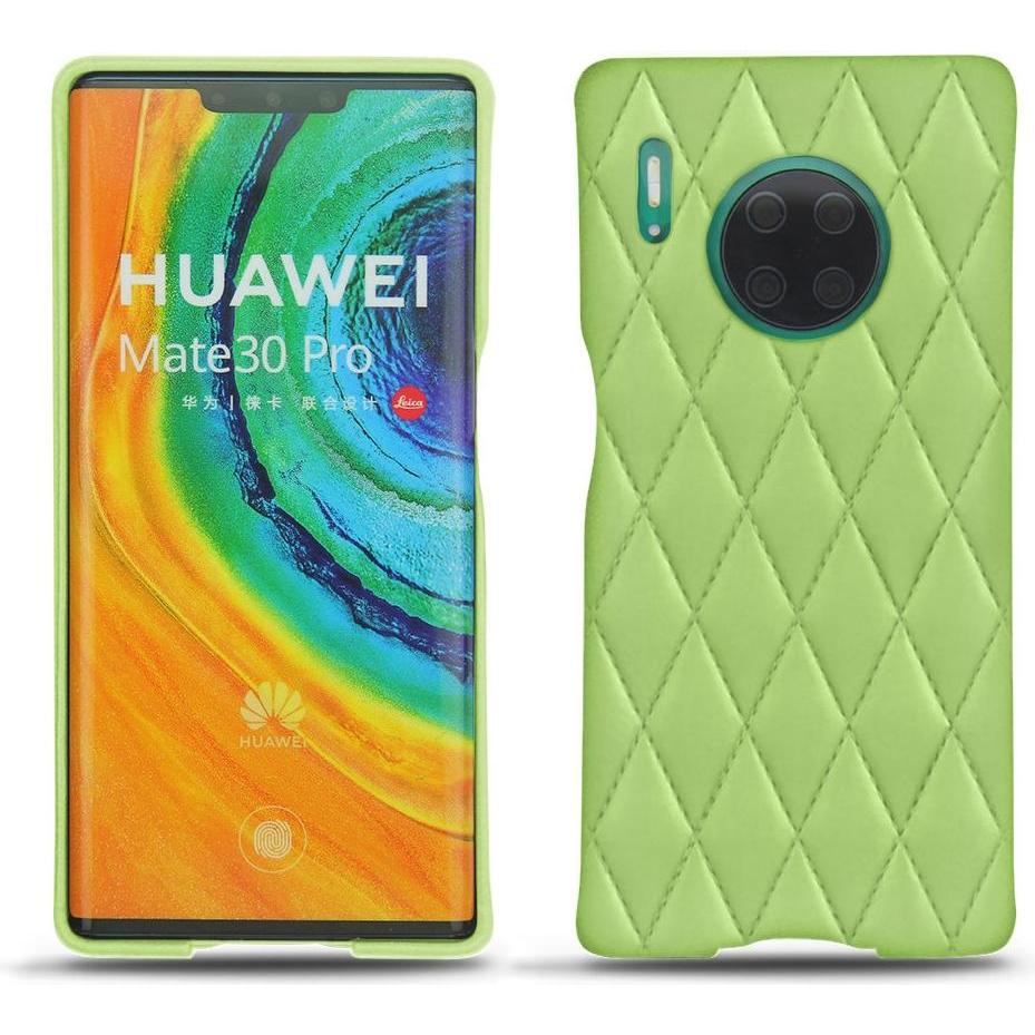 Noreve Lederschutzhülle (Huawei Mate 30 Pro), Smartphone Hülle, Grün