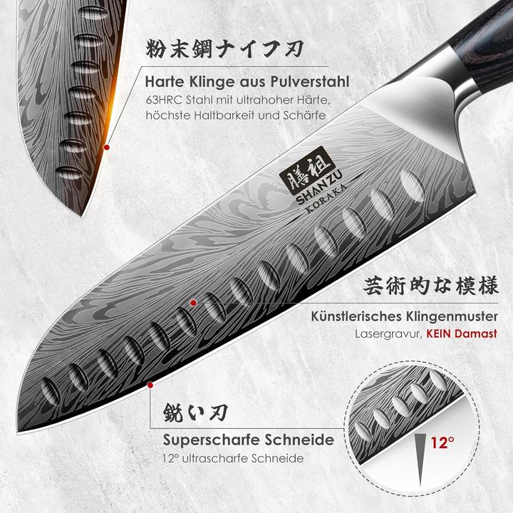 Produktbild Shan Zu Santokumesser (18 cm)