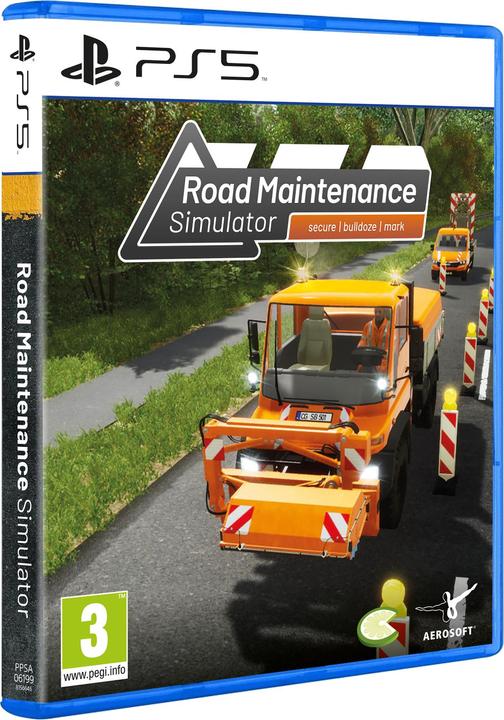 Actual product image Aerosoft PS5 road maintenance simulator (PS5, EN)