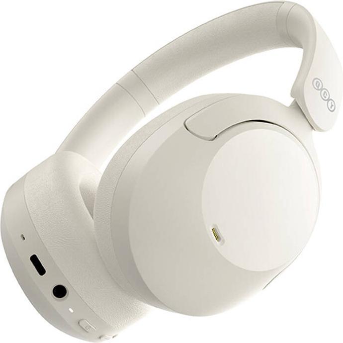 Actual product image QCY Wireless Headphones ANC H4 (white) (ANC, 70 h, Cable, Wireless)