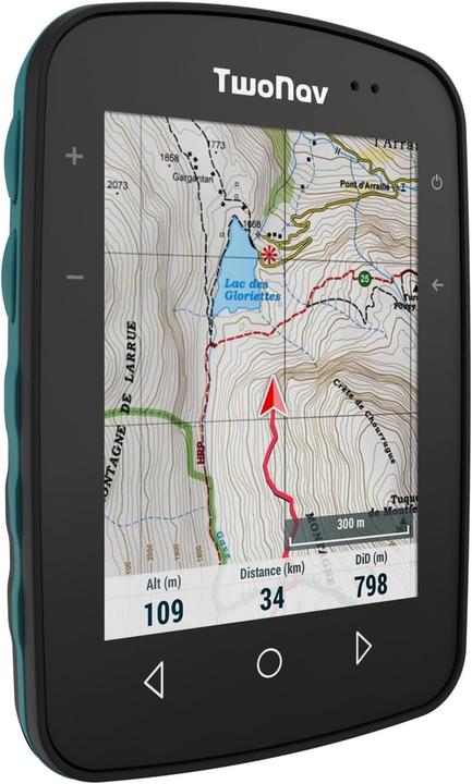 Image du produit TwoNav GPS Terra avec cartes France IGN pour randonnée, VTT et cyclisme (3.70")