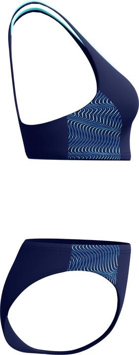 Actual product image Speedo Placement Racerback 2pc (38)