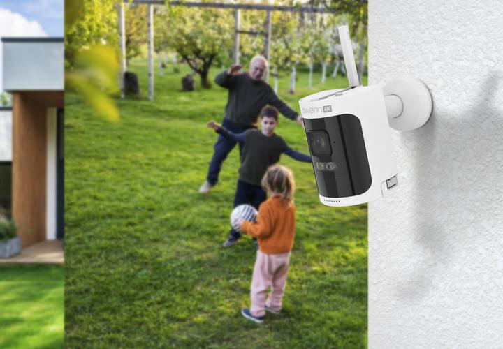 Actual product image Swann AllSecure800 WiFi 4K Security System 4 Cameras