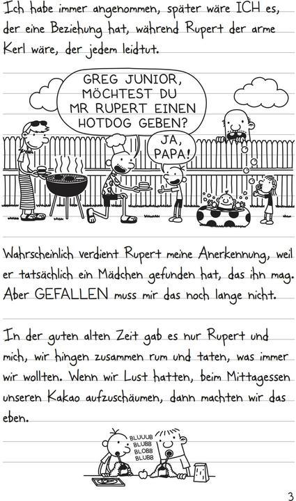 Produktbild Gregs Tagebuch 08. Echt übel (Deutsch, Jeff Kinney, 2013)