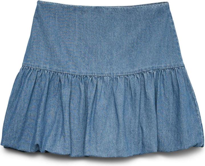 Image du produit Vero Moda VMADINE Hohe Taille Kurzer Rock Jeansrock (L)