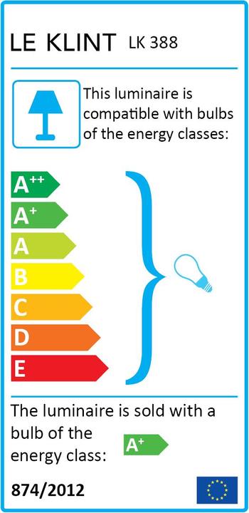 Energy Label Le Klint Arc (E14)