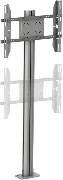 Produktbild Multibrackets M Display Stand 180 Single Silver w. Floormount (60 kg, 23" - 63")
