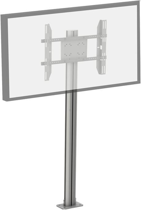 Produktbild Multibrackets M Display Stand 180 Single Silver w. Floormount (60 kg, 23" - 63")