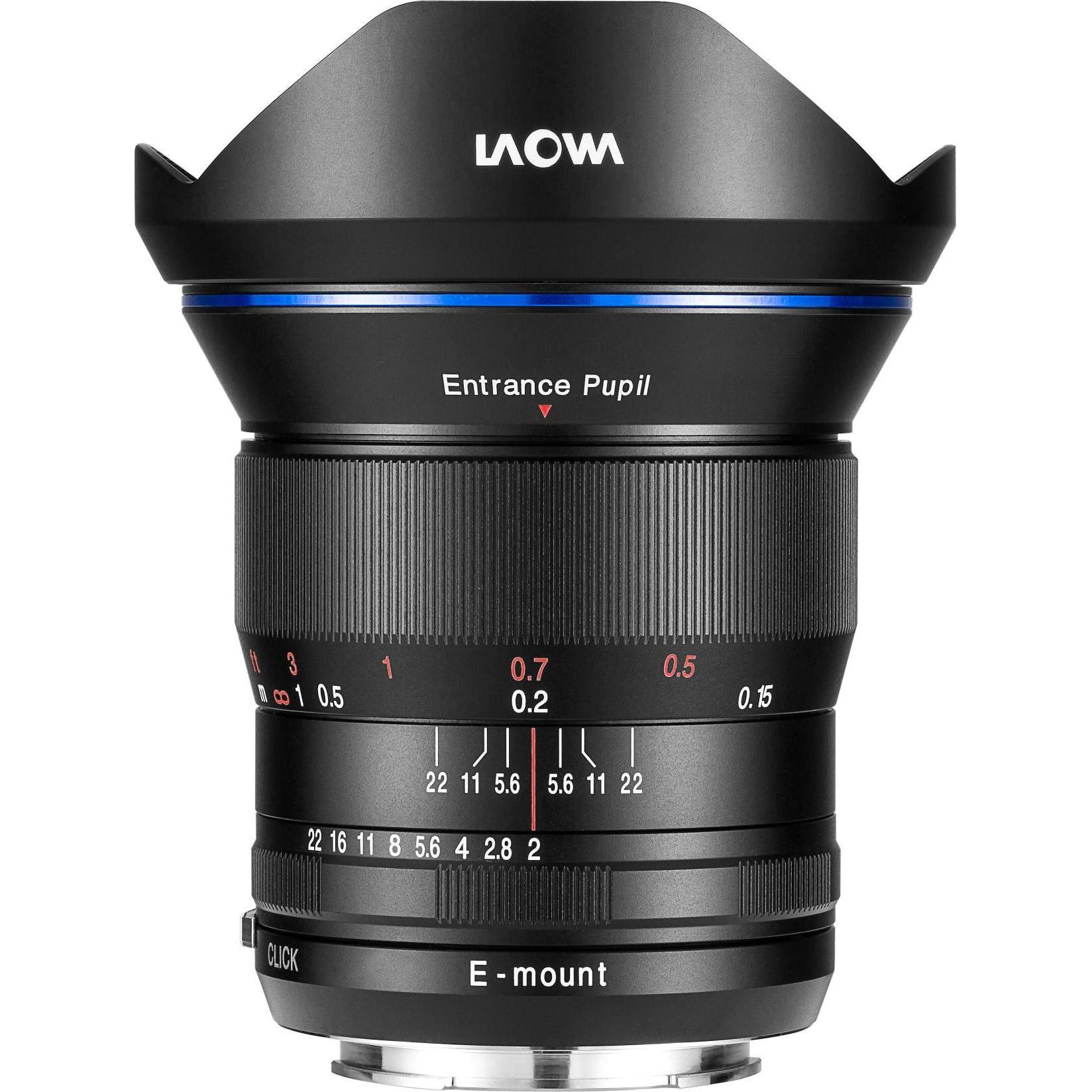 Venus Optic Laowa 15mm f/2 Zero-D Sony FE (Sony E, APS-C / DX, Vollformat), Objektiv, Schwarz