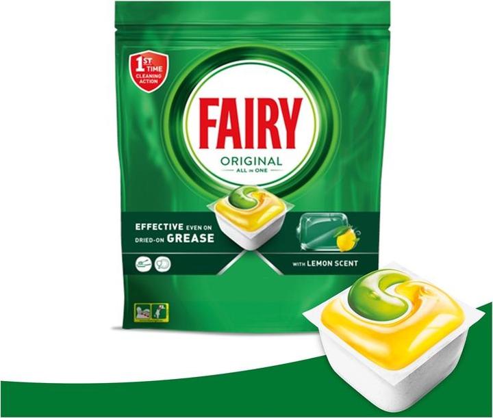 Produktbild Fairy All-in-One Original (Tabs, 100 Waschgänge)