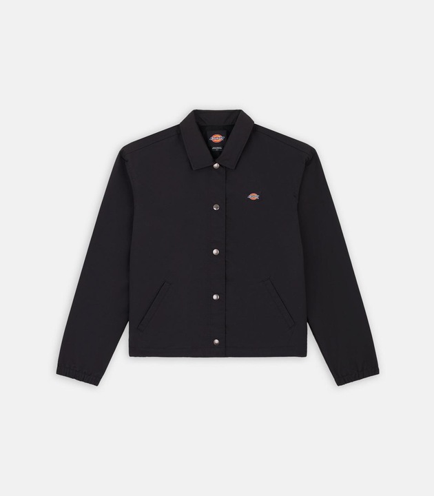 Dickies Oakport Cropped Coach Jacket W Black