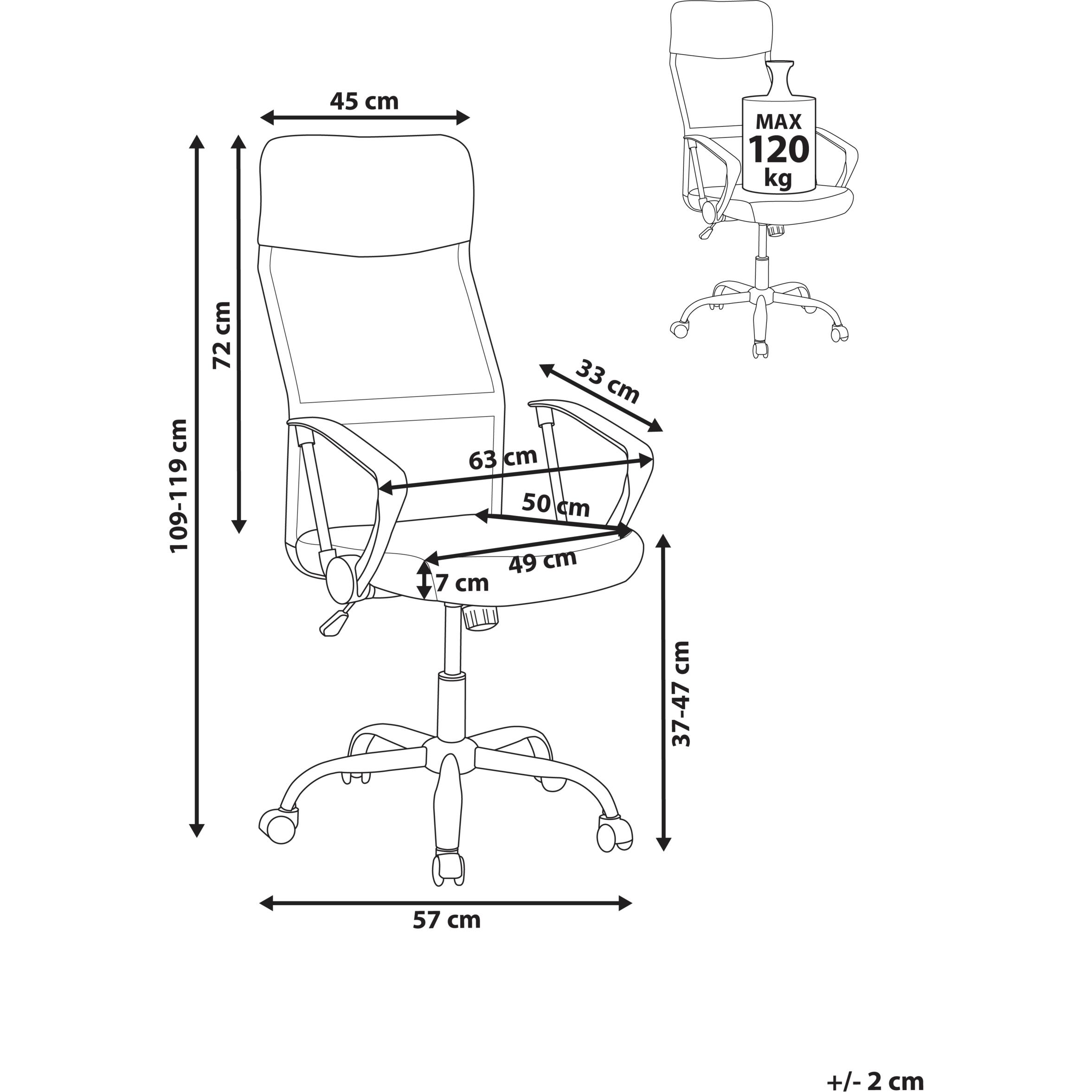 Thumbnail - Beliani, Bürostuhl, Design