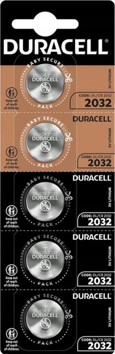 Actual product image Duracell Lithium button cell (5 pcs., CR2032, 265 mAh)