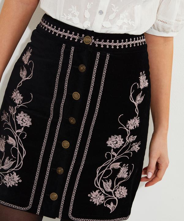 Produktbild Joe Browns Floral Embroidered A-Line Mini Skirt (44)