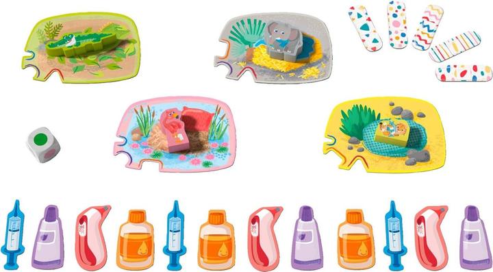 Actual product image Haba My first games - We doctor animals (German, 1 - 4 Players)