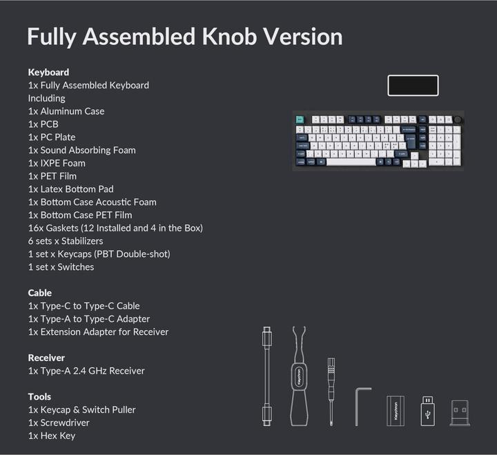 Produktbild Keychron Q5 Max (CH, Kabelgebunden, Kabellos)