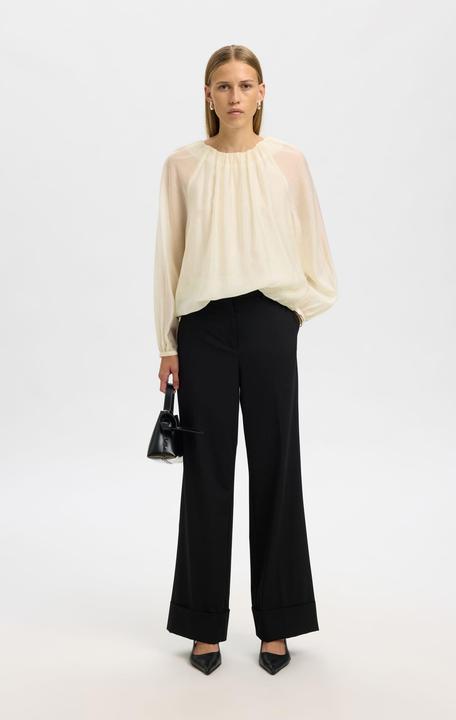 Produktbild Selected Semi-sheer Langarmbluse (40)