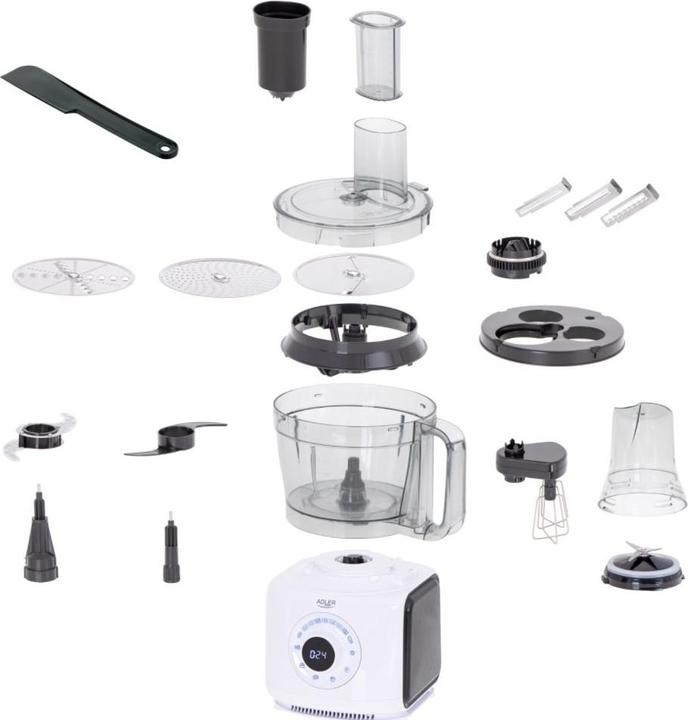 Produktbild Adler AD 4224 food processor Black, White (1000 W)